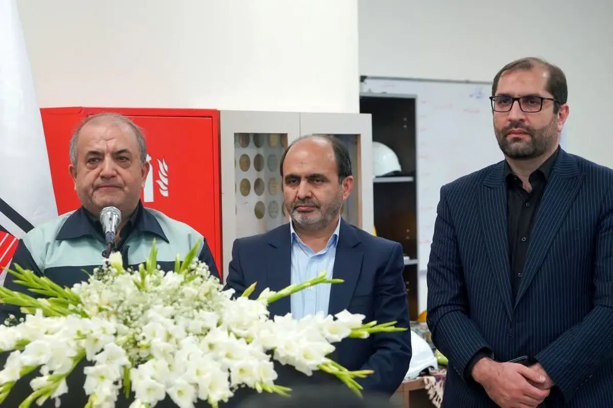 افتتاح سه پروژه ذوب آهن اصفهان توسط وزیر تعاون کار و رفاه اجتماعی
