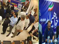 گزارش تصویری از حضور مدیریت عامل و شور حضور پرسنل برای خلق حماسه دیگر از مشارکت حداکثری شرکت پتروشیمی خوزستان در چهاردهمین دوره انتخابات ریاست جمهوری (دور دوم)