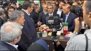 بازدید مدیرعامل بانک توسعه صادرات ایران از نمایشگاه مشهد اینوکس ۱۴۰۴