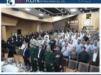 بزرگداشت مقام شهدای فتح خرمشهر و آیت‌الله شهید رئیسی در شرکت مارون برگزار شد