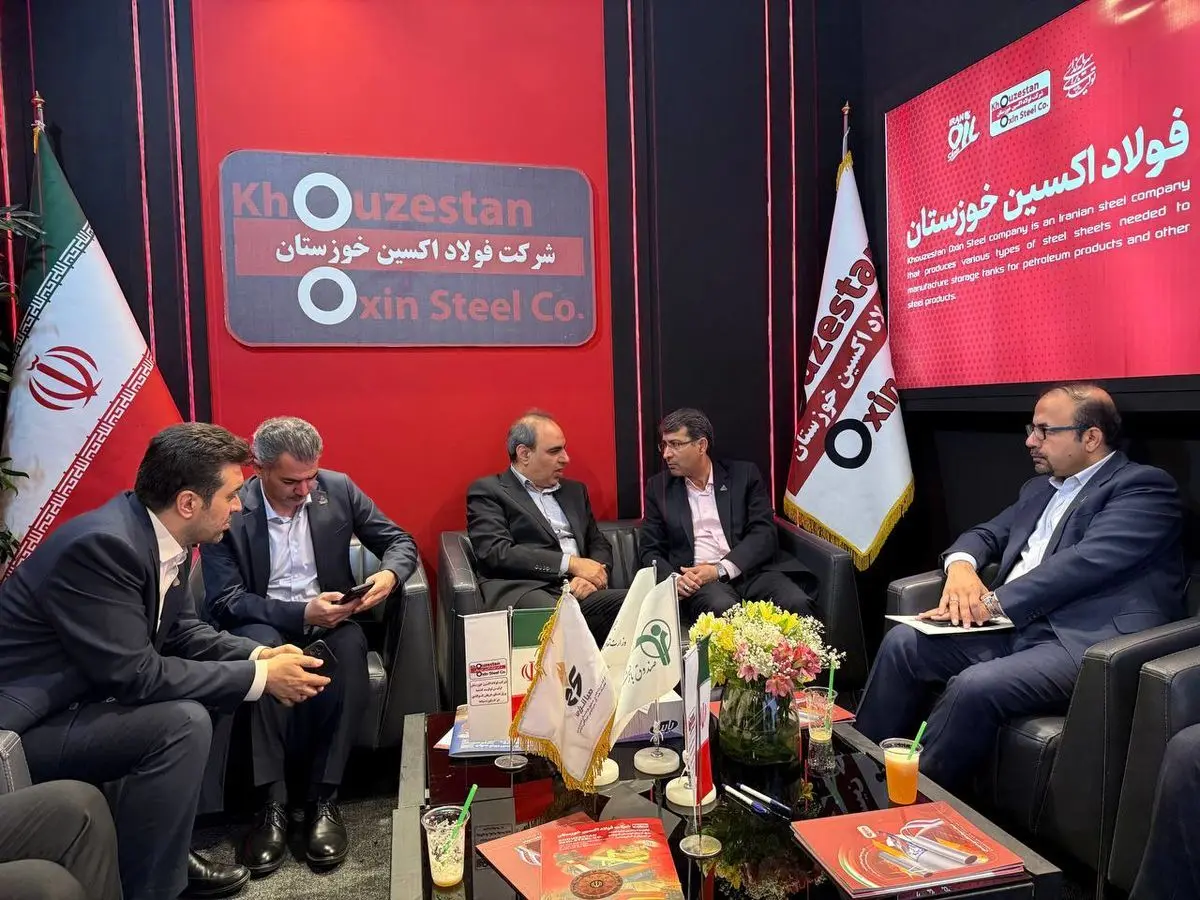گفت‌وگوی تخصصی مدیران عامل شرکت‌های مهندسی و توسعه گاز ایران و فولاد اکسین درباره توسعه همکاری‌های راهبردی