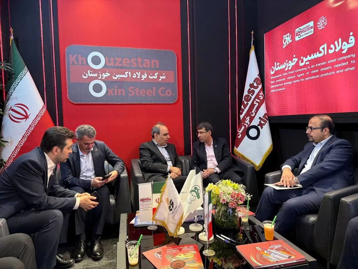 گفت‌وگوی تخصصی مدیران عامل شرکت‌های مهندسی و توسعه گاز ایران و فولاد اکسین درباره توسعه همکاری‌های راهبردی