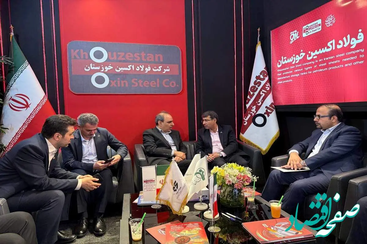 گفتوگوی تخصصی مدیران عامل شرکتهای مهندسی و توسعه گاز ایران و فولاد اکسین درباره توسعه همکاریهای راهبردی