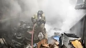جزئیات آتش‌سوزی در ساختمان انباری خیابان ملت