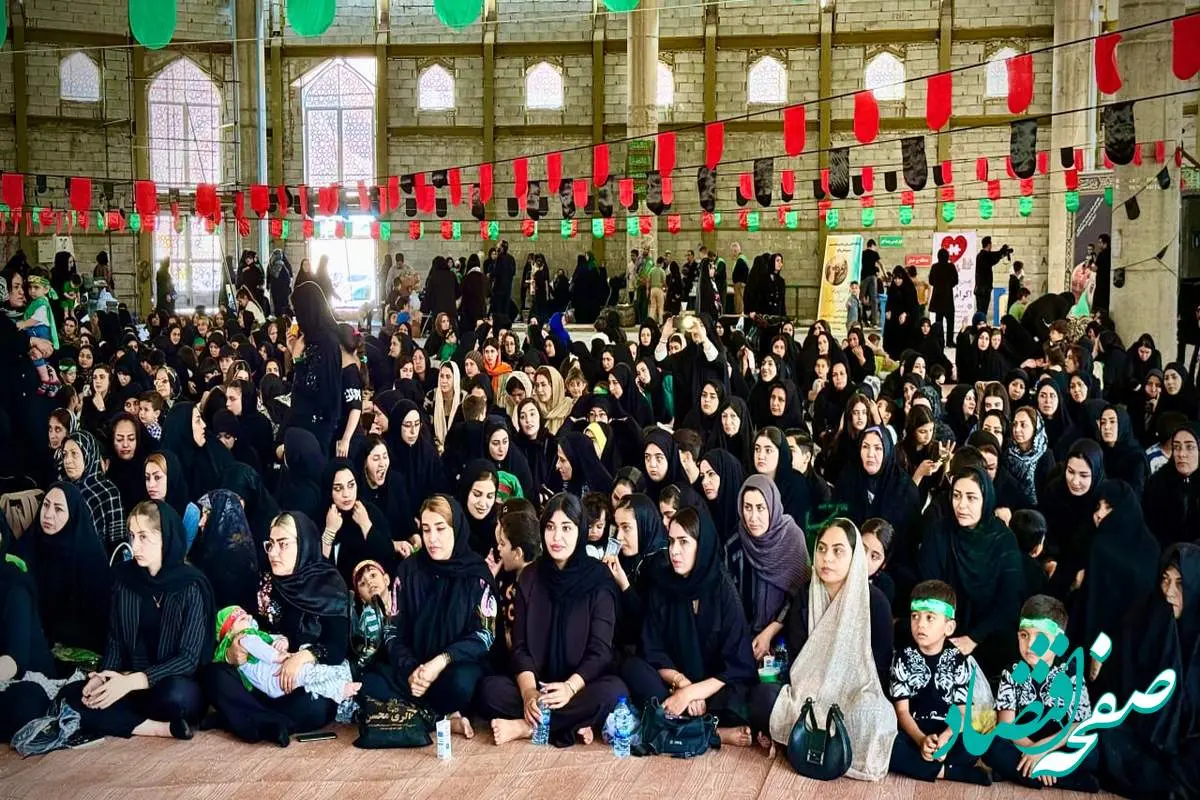 ماکو در سوگ طفل ششماهه کربلا؛ نوای یا علیاصغر در مصلای ماکو طنینانداز شد