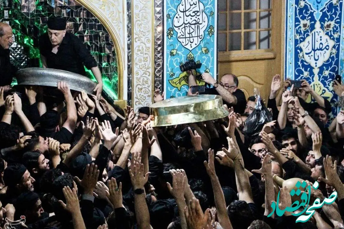 برگزاری آیین مذهبی سنتی طشت‌گذاری در اردبیل