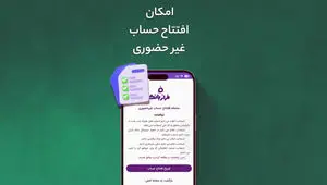 افتتاح حساب غیرحضوری در فراز بانک ایرانزمین