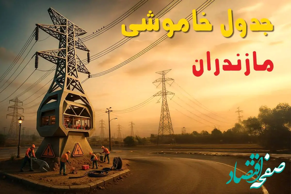 جدول خاموشی برق ساری فردا دوشنبه ۱۲ خرداد ۱۴۰۴ + ساعت قطع برق استان مازندران دوشنبه ۱۲ خرداد