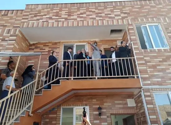 بازدید وزیر راه و شهرسازی از پروژه نهضت ملی مهرگان مشهد/ تامین مالی بانک مسکن در ساخت پروژه مهرگان