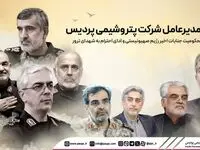 بیانیه مدیرعامل شرکت پتروشیمی پردیس در خصوص محکومیت جنایات اخیر رژیم صهیونیستی و ادای احترام به شهدای ترور