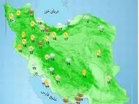 رگبار پراکنده باران در ۵ استان نوار شمالی کشور