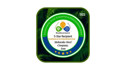 نشان تعالی پایداری؛ مهر تاییدی بر حرکت فولادمبارکه در مسیر سبز
