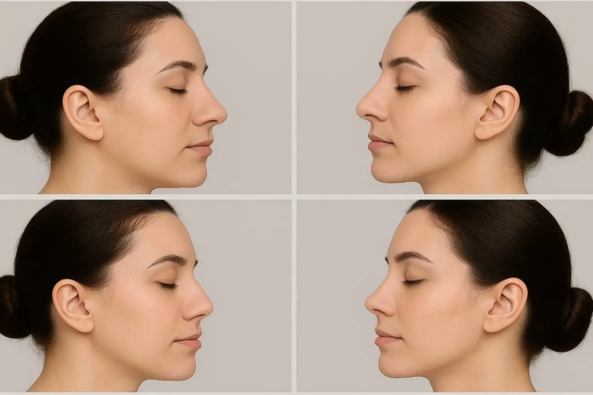 انواع مدل عمل بینی گوشتی + عکس قبل و بعد