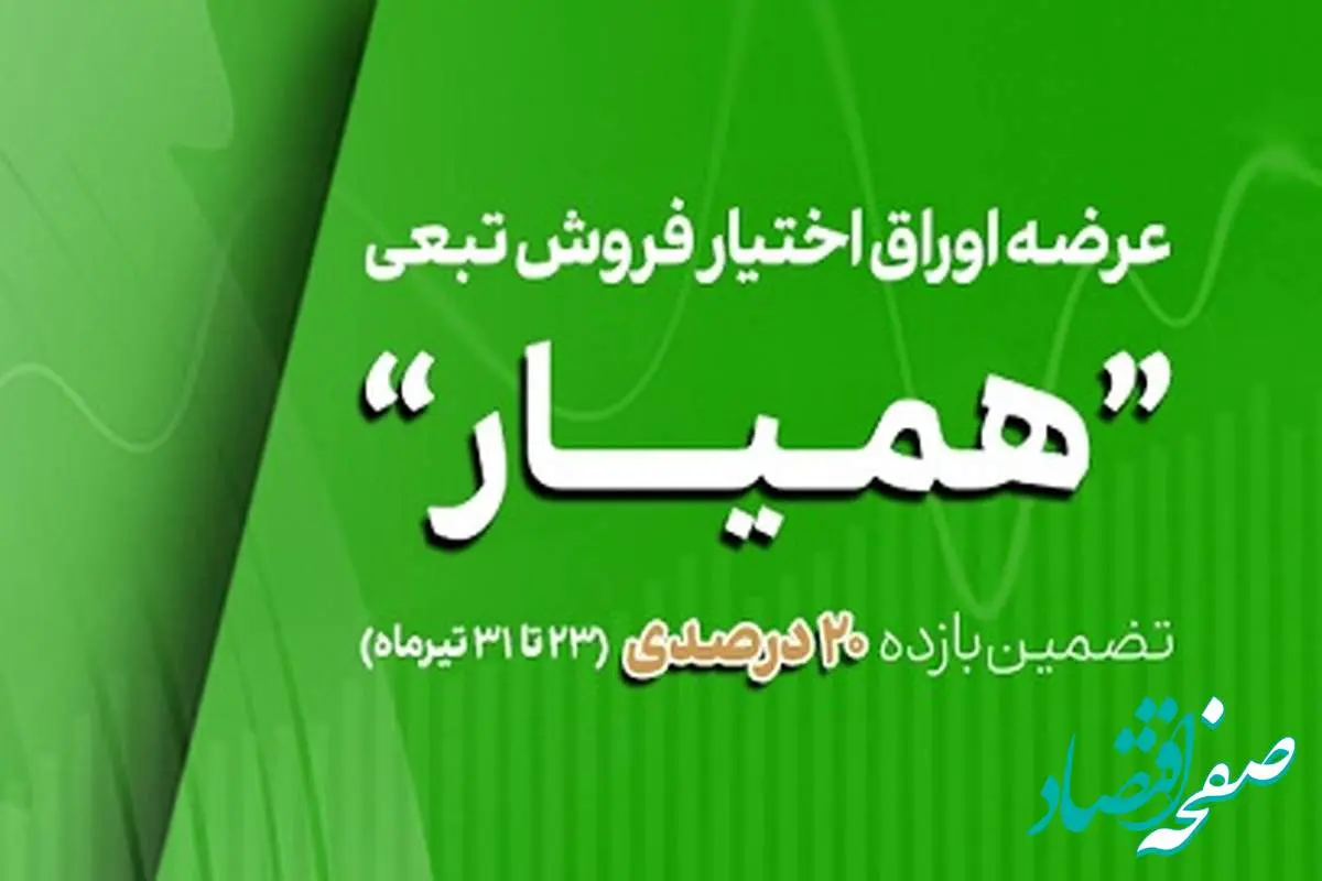 طرح بیمه سهام همیار در بورس تهران