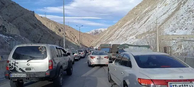 محدودیت یک طرفه در محور چالوس از امشب پایان می یابد