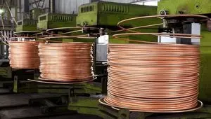 ظرفیت و تولید زنجیره جهانی مس رو به افزایش/ افزایش قیمت فلز سرخ به حدود 9450 دلار در تن