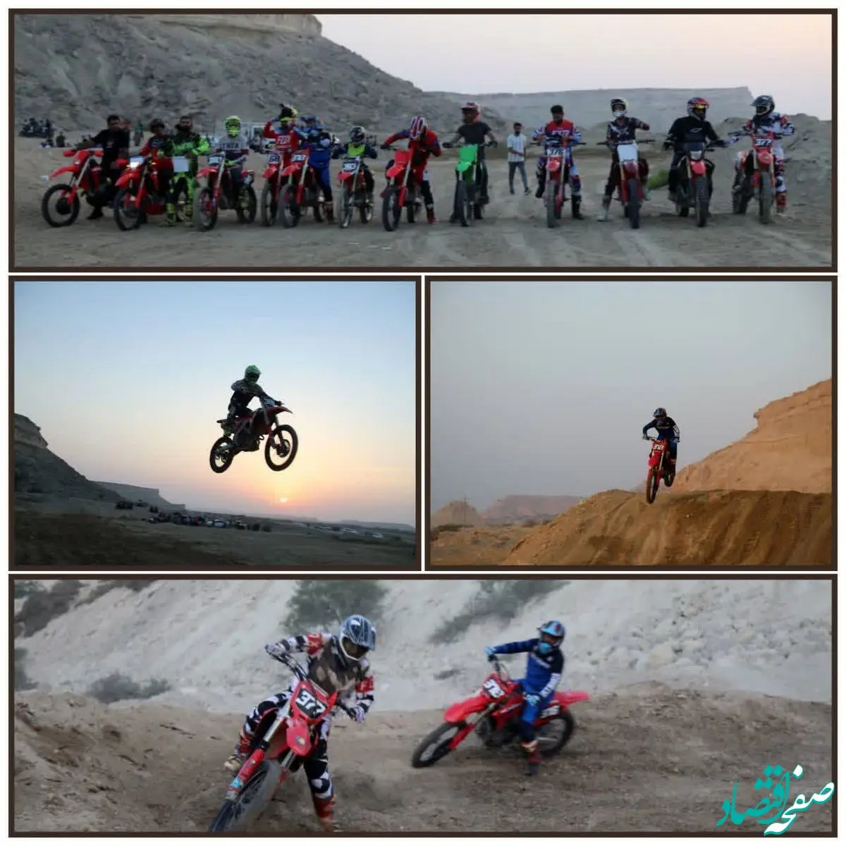  ورزش و هیجان در جشنواره تابستانه "نوروز دریایی" قشم/ اجرای حرکات نمایشی توسط موتورسواران جزیره