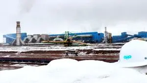 روز زیبای برفی در شرکت صنایع معدنی فولاد سنگان