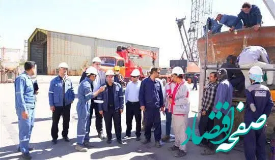 بازدید مدیرعامل پالایشگاه شازند از روند تعمیرات اساسی