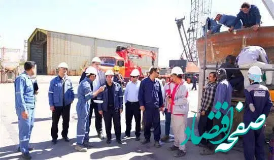 بازدید مدیرعامل پالایشگاه شازند از روند تعمیرات اساسی
