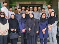 بازدید دانشجویان دانشگاه امیرکبیر از شرکت پتروشیمی خوزستان