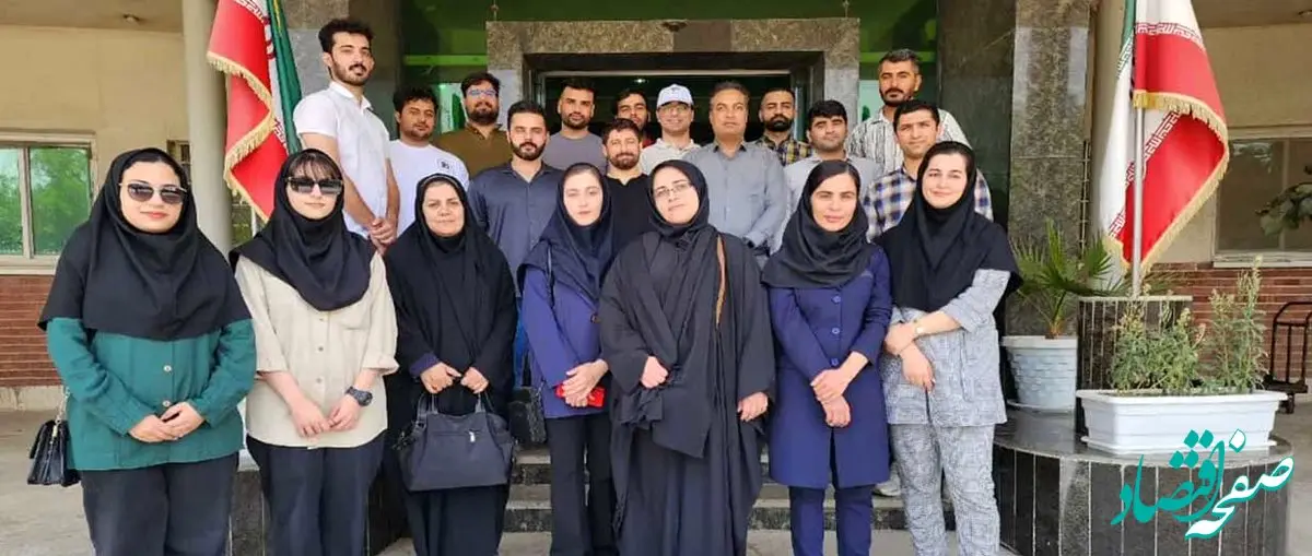 بازدید دانشجویان دانشگاه امیرکبیر از شرکت پتروشیمی خوزستان