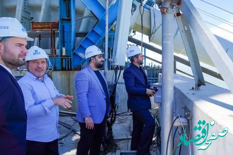 بازدید میدانی مدیران عامل مناطق آزاد ایران از عملیات اجرایی یکی از ۱۰ پروژه‌‌ی برتر پل‌سازی جهان در گوانجو چین