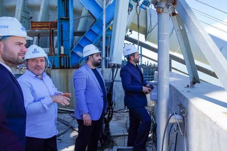 بازدید میدانی مدیران عامل مناطق آزاد ایران از عملیات اجرایی یکی از ۱۰ پروژهی برتر پلسازی جهان در گوانجو چین