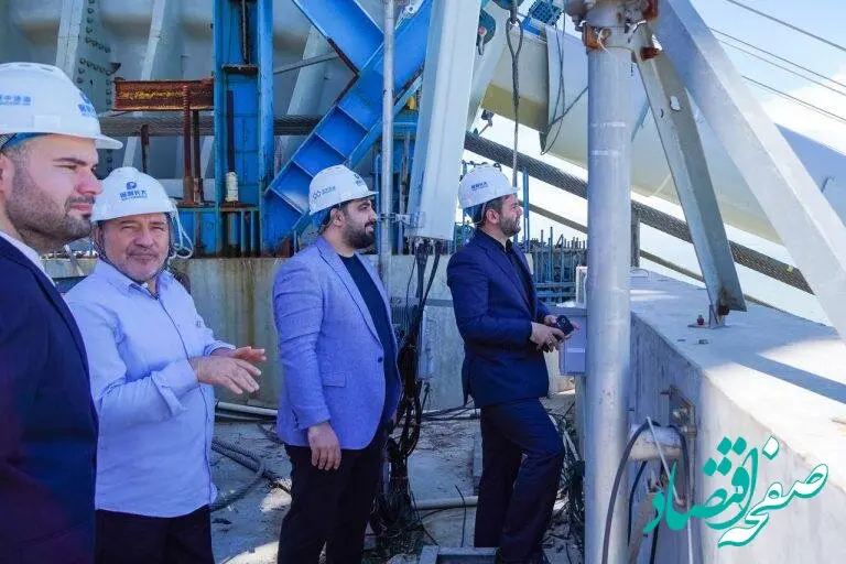 بازدید میدانی مدیران عامل مناطق آزاد ایران از عملیات اجرایی یکی از ۱۰ پروژه‌‌ی برتر پل‌سازی جهان در گوانجو چین
