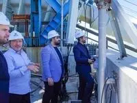 بازدید میدانی مدیران عامل مناطق آزاد ایران از عملیات اجرایی یکی از ۱۰ پروژه‌‌ی برتر پل‌سازی جهان در گوانجو چین