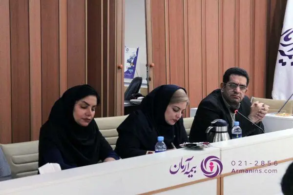 همدلی و همفکری؛ گفت‌وگوی نزدیک مدیرعامل بیمه آرمان با نمایندگان