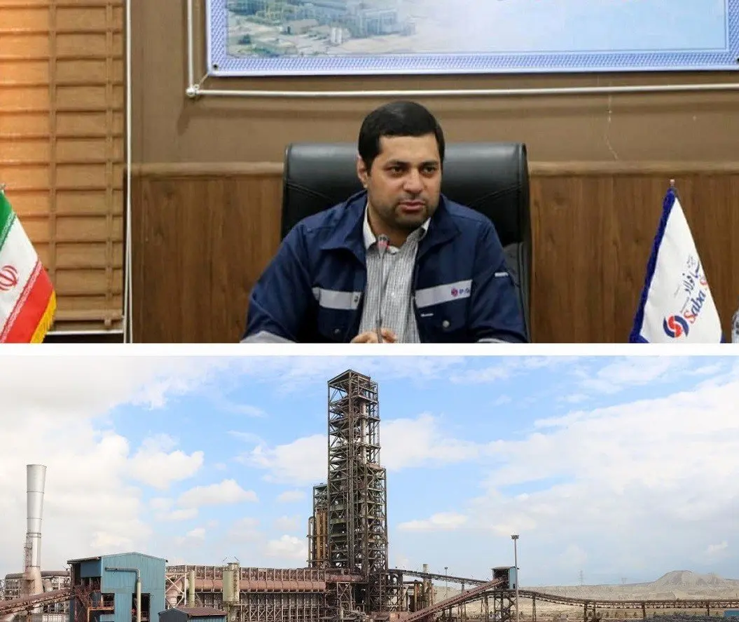 رکورد تولید سالیانه صبا فولاد خلیج فارس شکسته شد