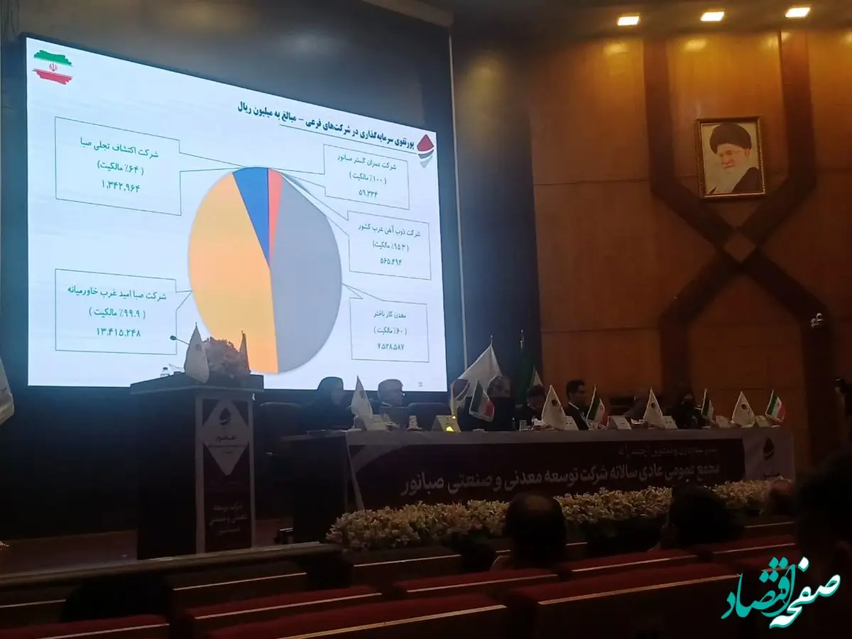 صبانور در مجمع سالانه ۶۵۰ ریال سود تقسیم کرد/افزایش ۱۹ درصدی فروش محصولات