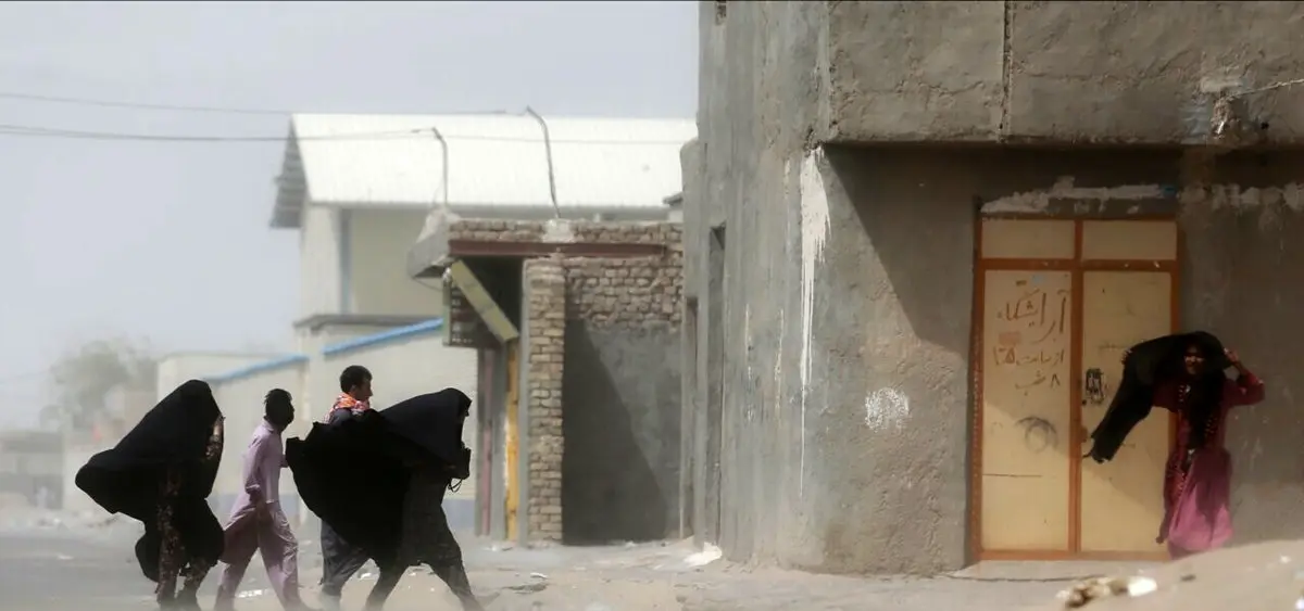 آخرین وضعیت طوفان شن شهریور ماه ۱۴٠۲