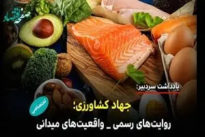 آیا واقعیت های بازار با روایت های رسمی جهاد کشاورزی هم خوانی دارد؟