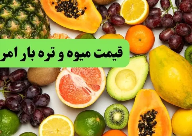 نرخنامه جدید قیمت میوه و تره بار امروز دوشنبه ۲۹ اردیبهشت ۱۴۰۴ منتشر شد | زردآلو و خربزه چند؟