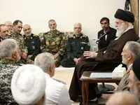 سخنان کلیدی رهبر انقلاب درباره موشک های شلیک شده به اسرائیل