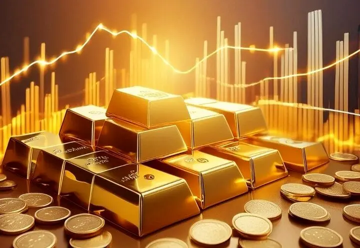 قیمت طلا در هفته گذشته با نمودار و جدول