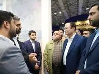بازدید دبیرشورایعالی مناطق آزاد از غرفه اروند در نمایشگاه کیش اینوکس