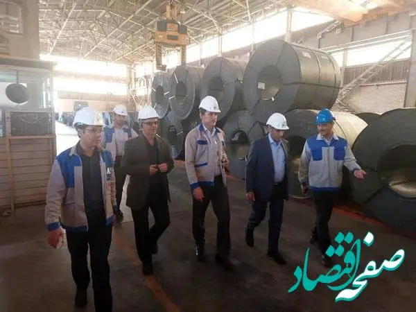 بازدید مدیرکل دفتر صنایع معدنی وزارت صنعت، معدن و تجارت از شرکت فولاد امیرکبیر کاشان