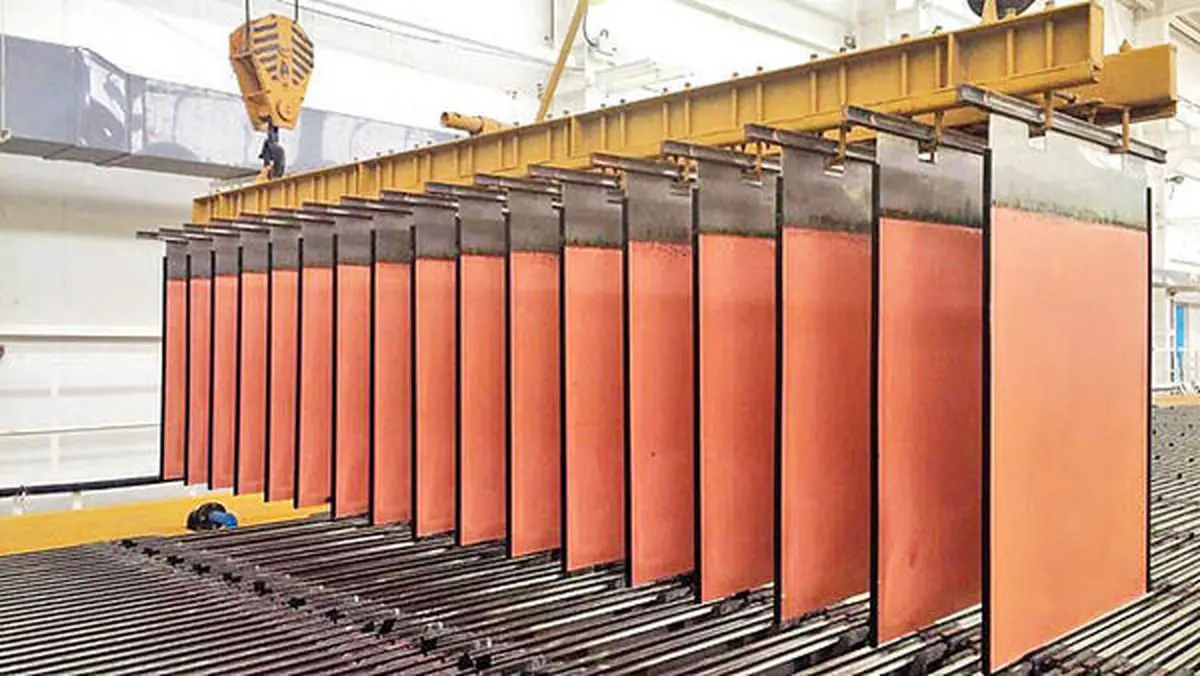 افزایش 6.8 درصدی ظرفیت و 3.2 درصدی تولید مس تصفیه شده جهانی / قیمت فلز سرخ رو به افزایش