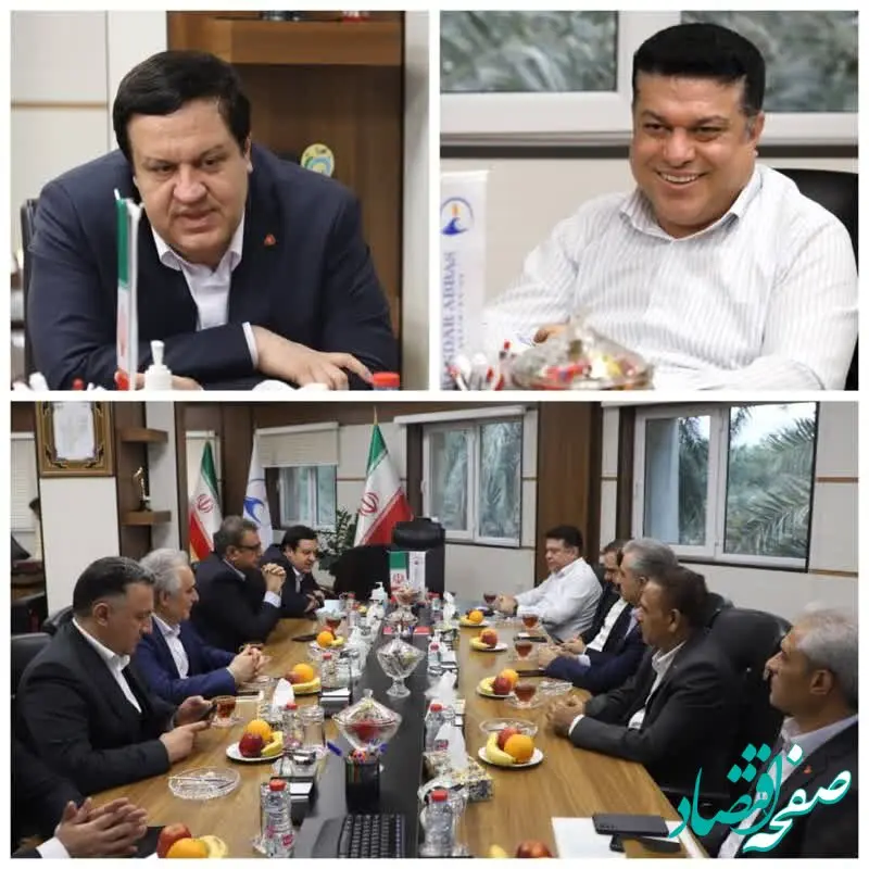 تاکید بر رشد تعامل در دیدار مدیران عامل شرکت های پالایش نفت بندرعباس و بانک ملت