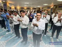 برگزاری نماز باشکوه عید سعید فطر در مجتمع پتروشیمی پردیس