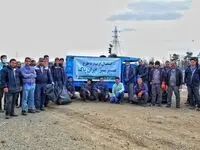 پاکسازی ضایعات پلاستیکی مناطق حاشیه ای ذوب آهن اصفهان