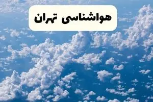 پیش بینی وضعیت آب و هوا تهران فردا شنبه ۲۹ آذر ۱۴۰۴ + هواشناسی تهران فردا + وضعیت هوای فردا تهران