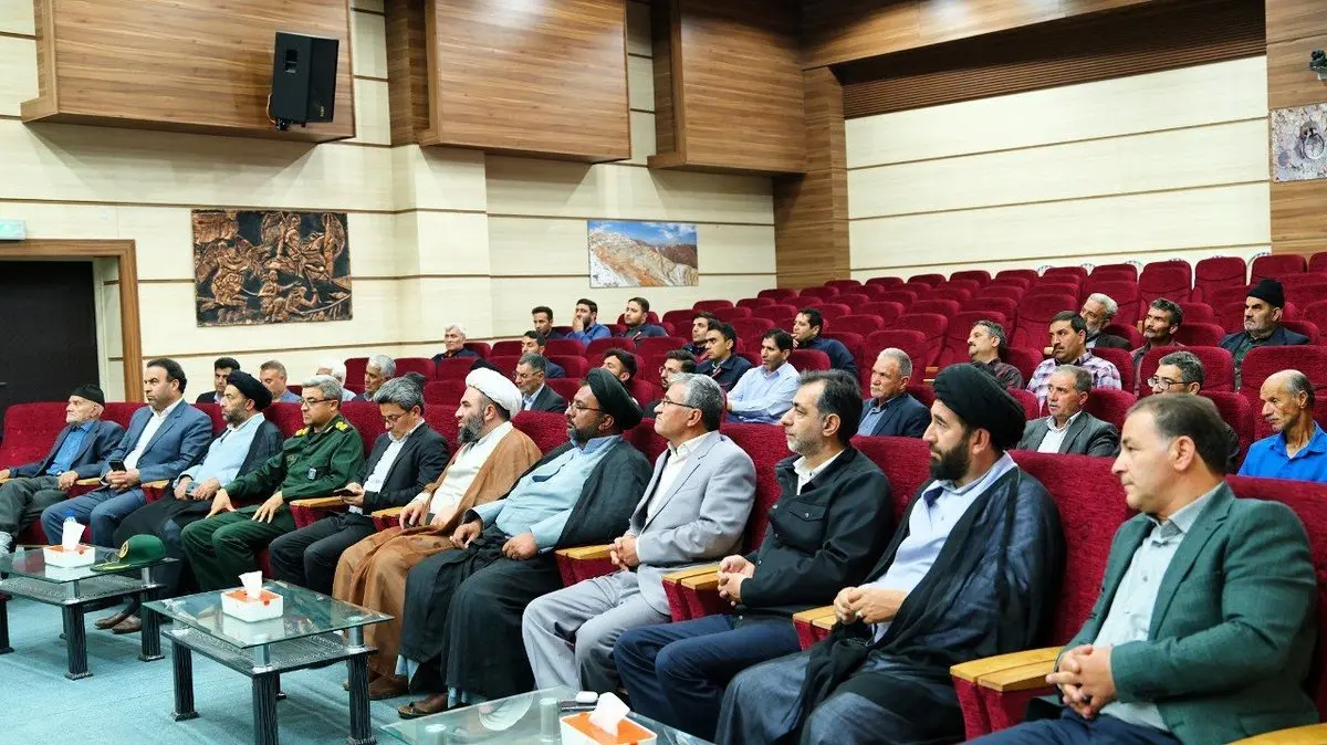 اولین همایش سادات شهرستان ورزقان در سونگون