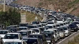 آخرین وضعیت ترافیک در مسیر جنوب به شمال محور چالوس؛ امروز پنجشنبه ۲ مهر