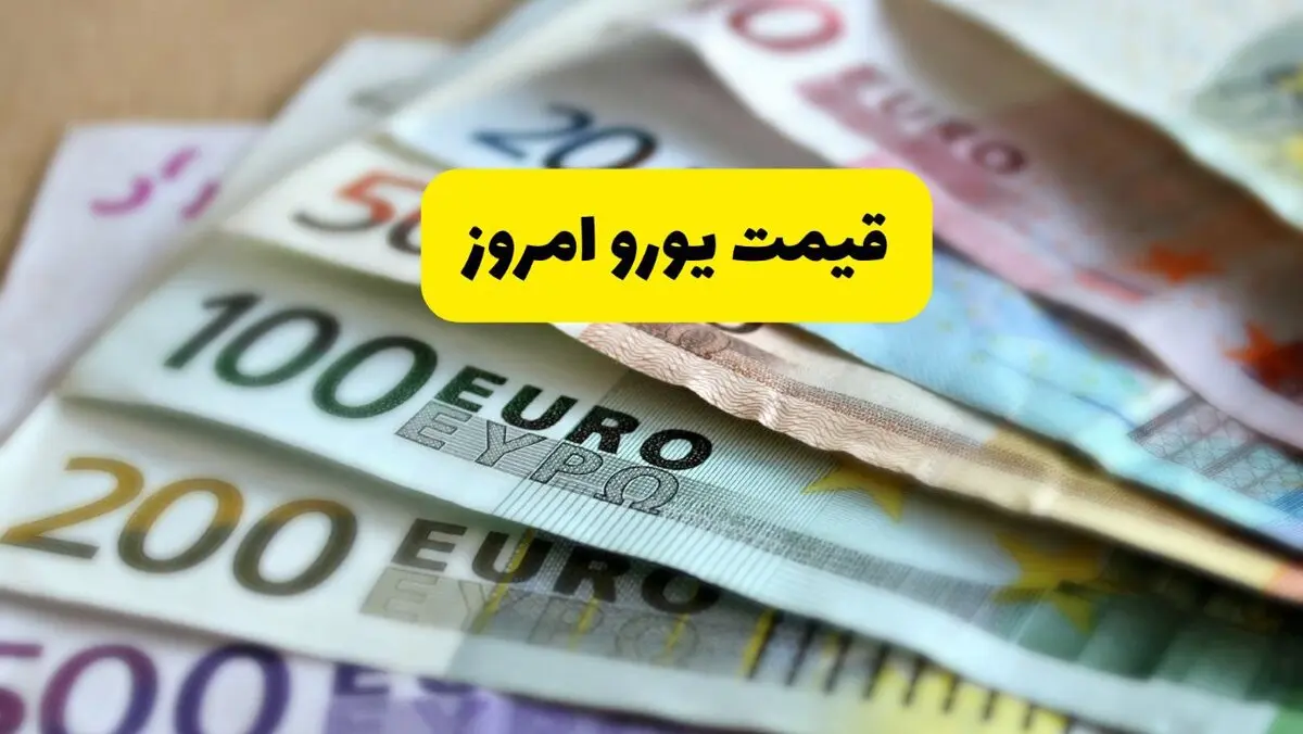 قیمت یورو امروز دوشنبه ۱۱ خرداد ۱۴۰۵- ریزش قیمت