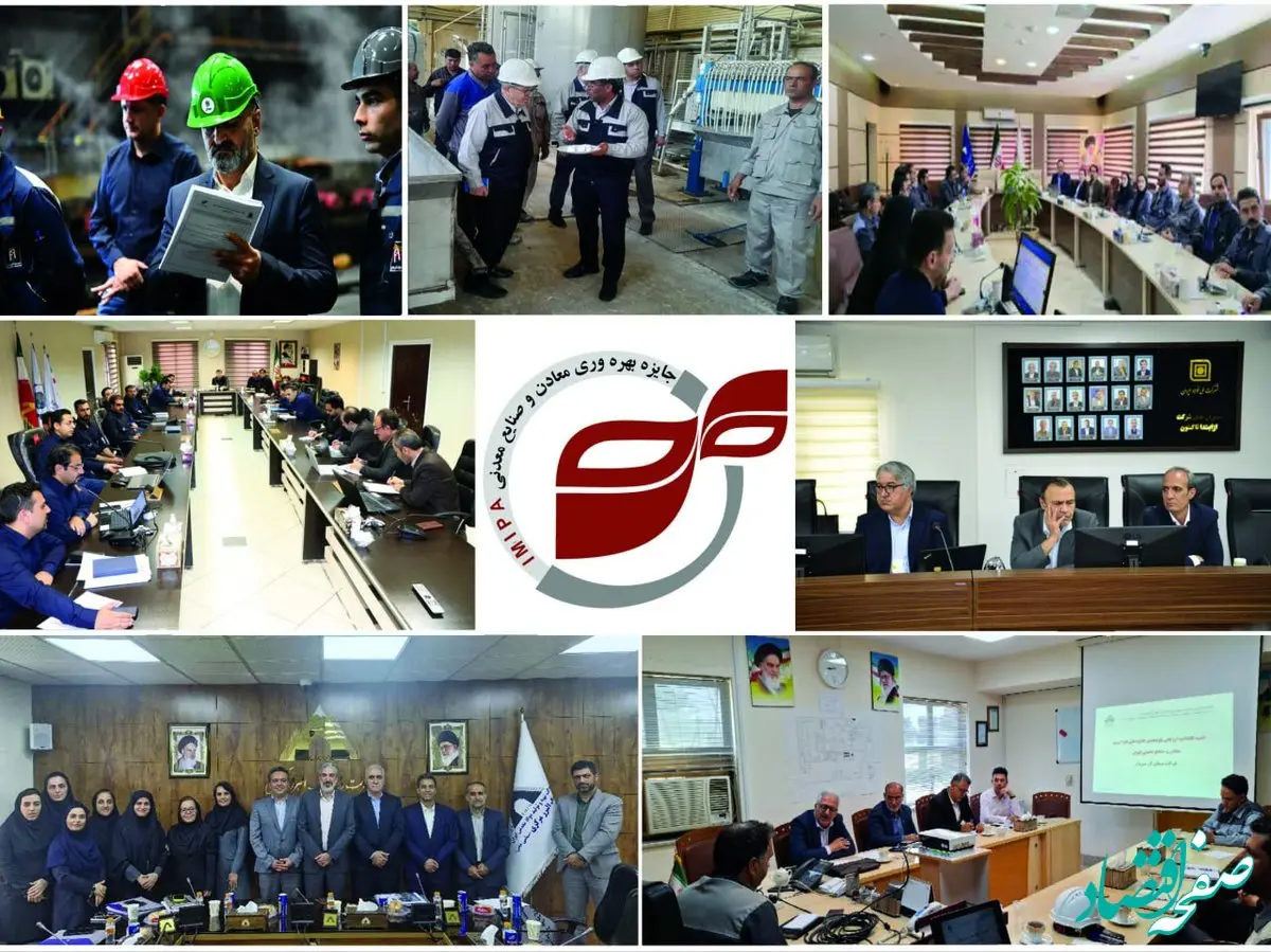 پایان ارزیابی بهره وری ۹ شرکت بخش معدن و صنایع معدنی