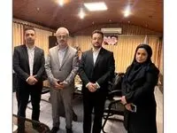 بازدید سرزده مدیرعامل بیمه سینا از شعبه نمک آبرود